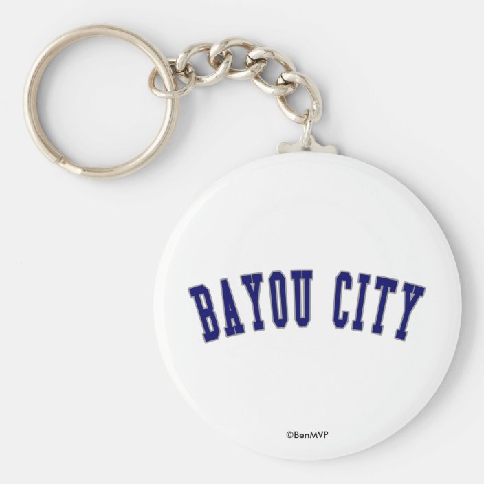 Bayou City Key Chain
