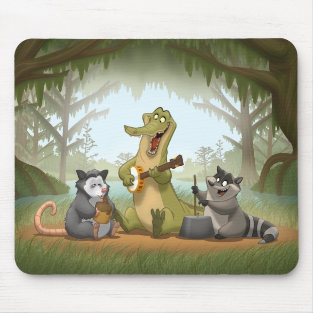 Bayou Jug Band Mousepad (Front)
