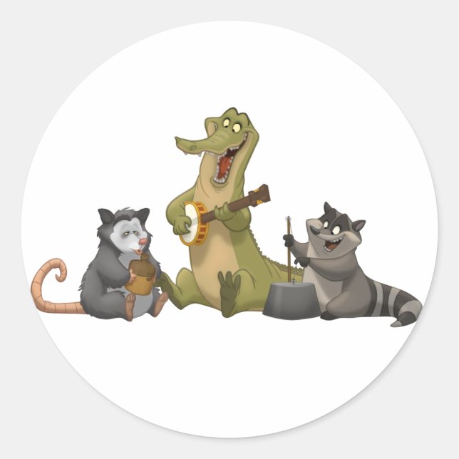 Bayou Jug Band Stickers (Front)