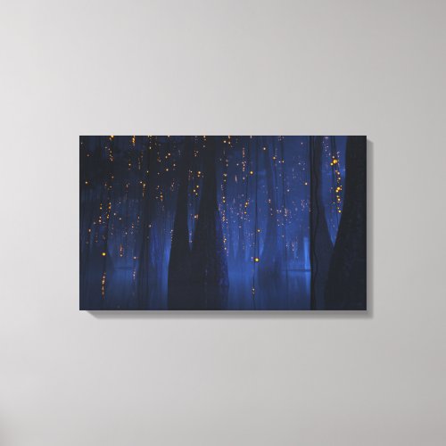 Bayou Night Canvas Print