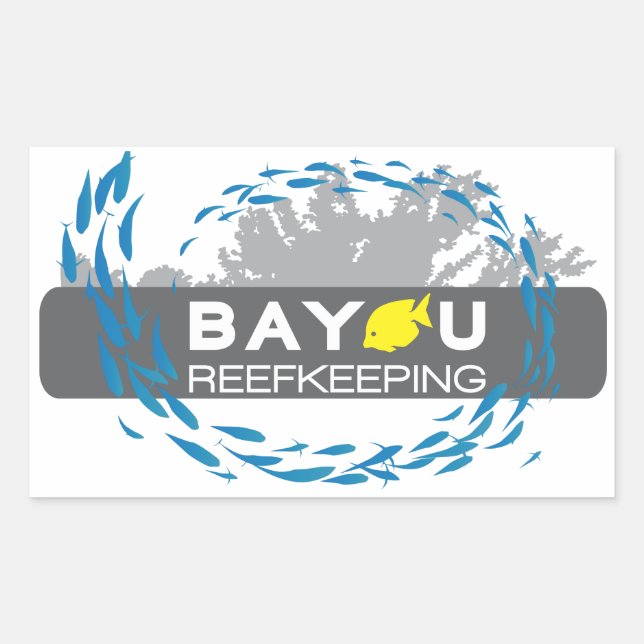 Bayou Reefkeeping Sticker (Front)