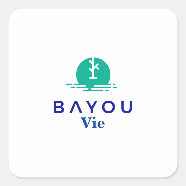 Bayou Vie Stickers (Front)
