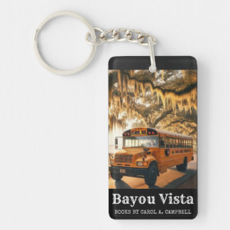 Bayou Vista School Bus – Southern Psychos Collecti Keychain