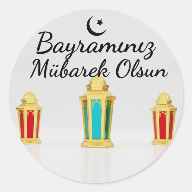 Bayram Sticker (Front)
