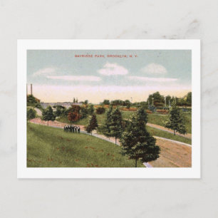 Bayridge Park, Bay Ridge, Brooklyn Vintage Postcard