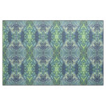 'Bayshore' Navy Green Nautical Coastal Fabric Juul