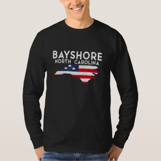 Bayshore North Carolina USA State America Travel T-Shirt