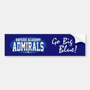 Bayside Academy High School; Admirals Bumper Sticker
