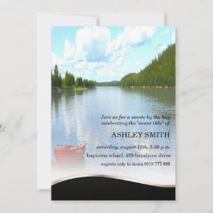 Bayside  Lakeside Bayou Party Invitation