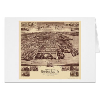 Bayside Park - Queens, NY Panoramic Map - 1915 Cards