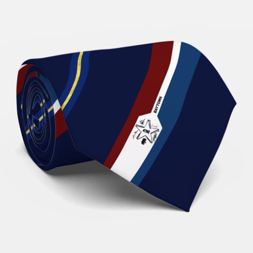 Baytown Texas city flag Neck Tie