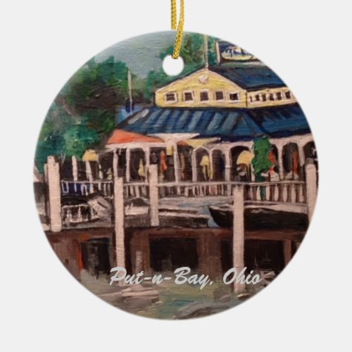 Bayview Avenue Put_n_Bay Ohio Ornament