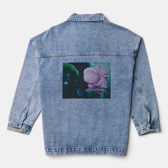 Bayville Blossom Denim Jacket (Back)