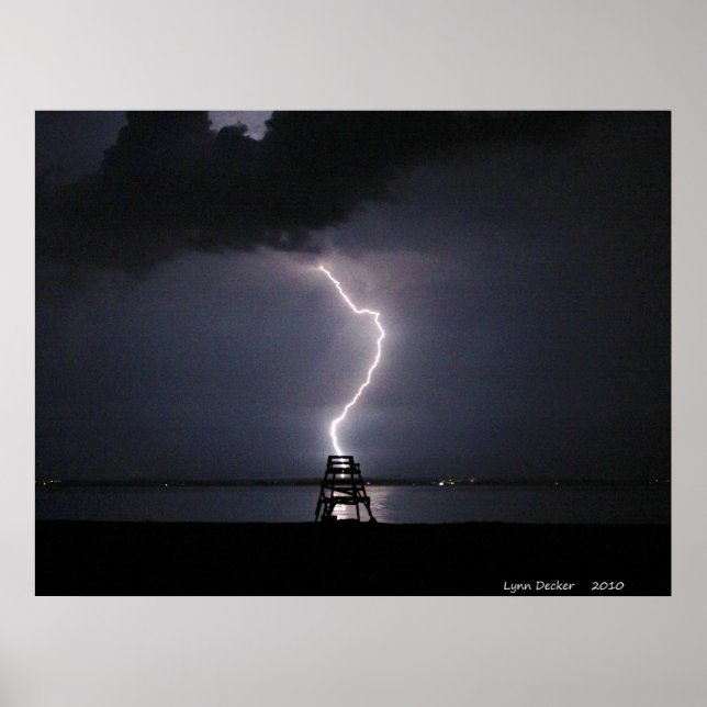 Bayville Lightning Poster (Front)