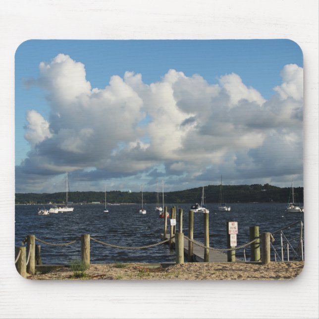 Bayville Oyster Bay Harbor Mouse Pad (Front)