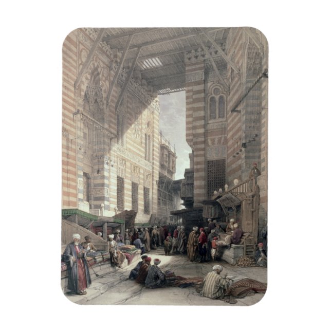 Bazaar of the Silk Merchants, Cairo, from "Egypt a Magnet (Vertical)