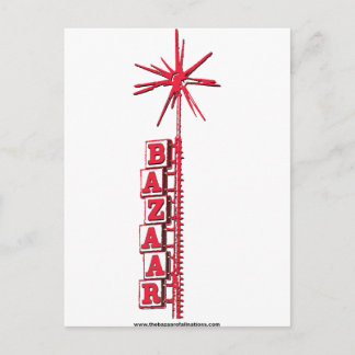 Bazaar "Sputnik" Logo Postcard
