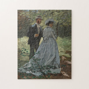 Bazille and Camille Claude Monet Jigsaw Puzzle