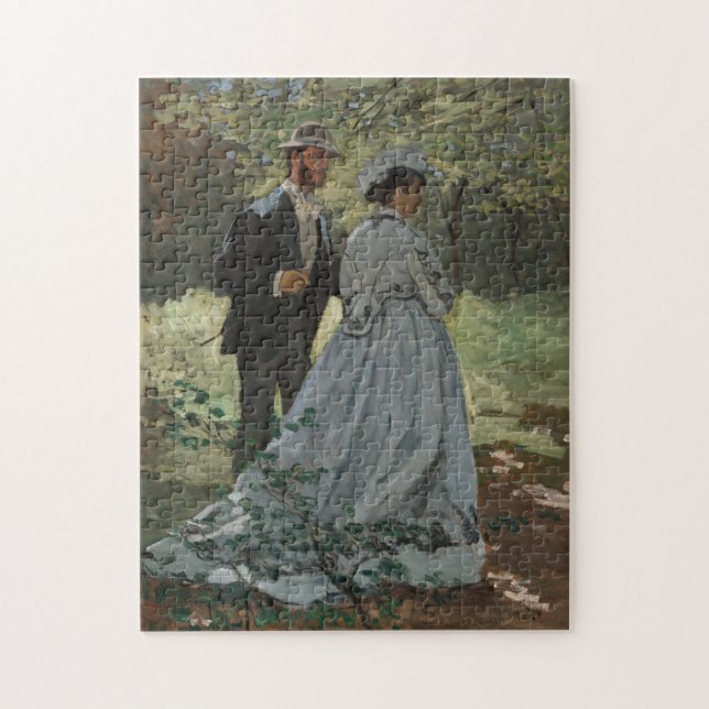 Bazille and Camille Claude Monet Jigsaw Puzzle (Vertical)