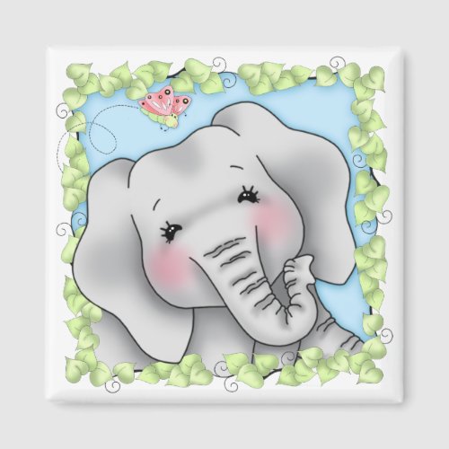 BaZooples Elsie the Elephant Magnet