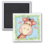 Bazooples Gertrude The Giraffe Magnet at Zazzle