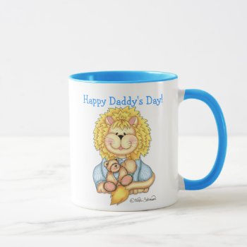 Bazooples "happy Daddy's Day" Personalized Mug by BaZooples at Zazzle