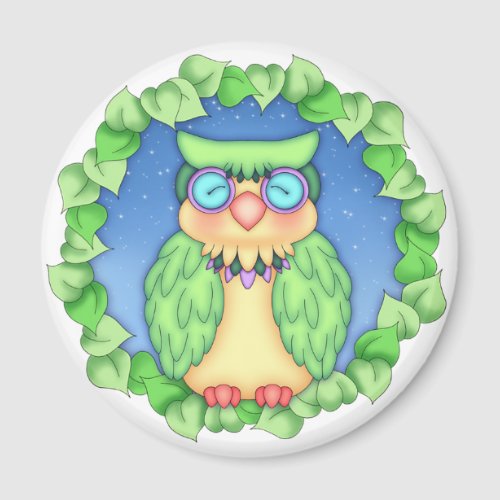 BaZooples oliver Owl Magnet