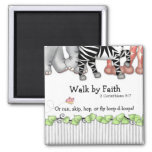 Bazooples &quot;walk By Faith&quot; Magnet at Zazzle