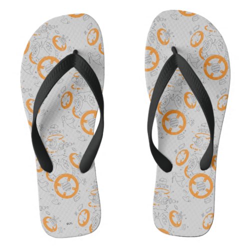 BB_8 Exploded View Drawing Flip Flops