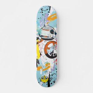 BB-8 Graffiti Collage Skateboard