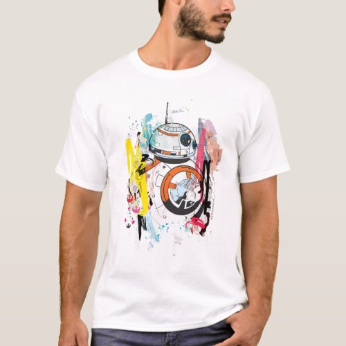 BB_8 Graffiti Collage T_Shirt