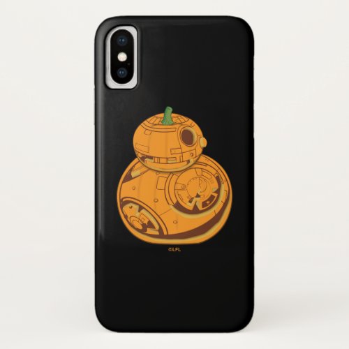 BB_8  Halloween Pumpkin iPhone X Case