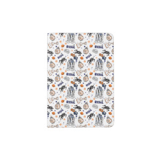 BB-8 & R2-D2 | Doodle Rebel Pattern Passport Holder