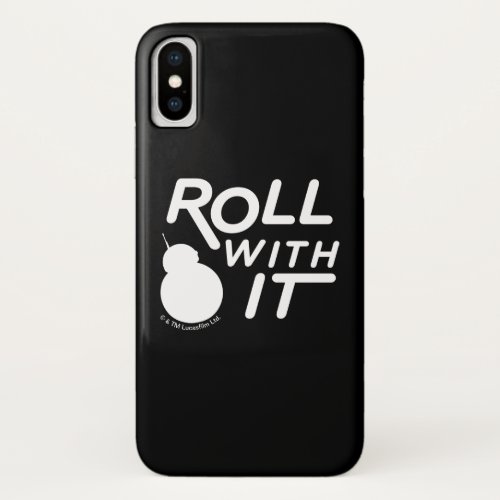 BB_8  Roll With It iPhone X Case