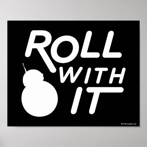 BB_8  Roll With It Poster