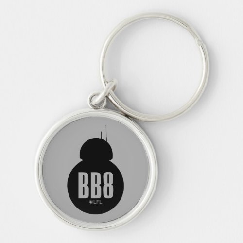 BB_8 Silhouette Keychain