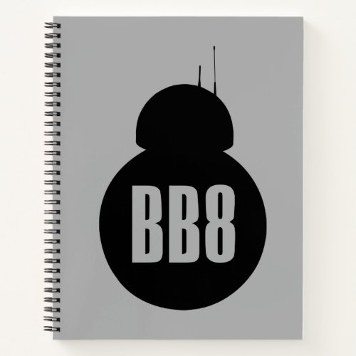 BB_8 Silhouette Notebook