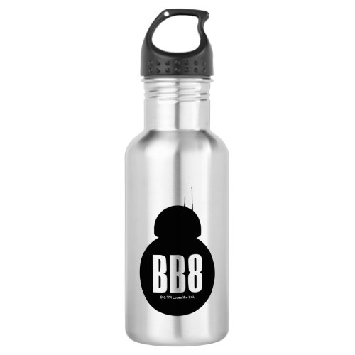 BB_8 Silhouette Stainless Steel Water Bottle