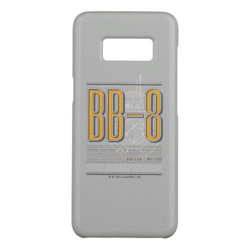 BB_8 Technical Specifications Graphic Case_Mate Samsung Galaxy S8 Case