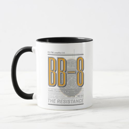 BB_8 Technical Specifications Graphic Mug