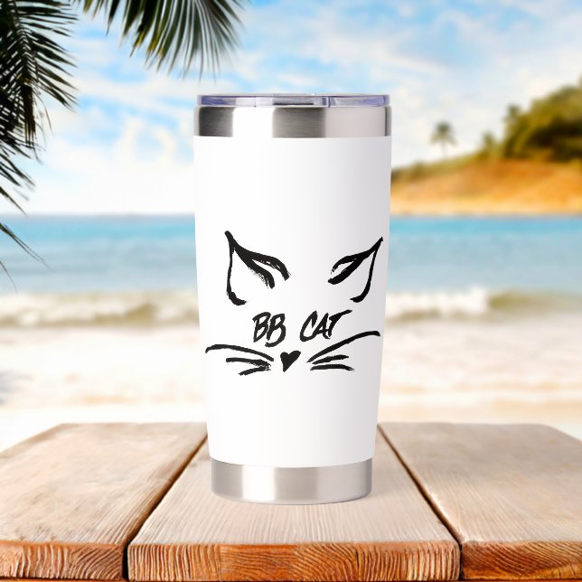 BB Cat Signature Insulated Tumbler (Beach (Rotated))