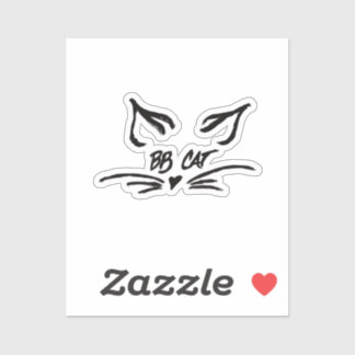 BB Cat Signature Sticker