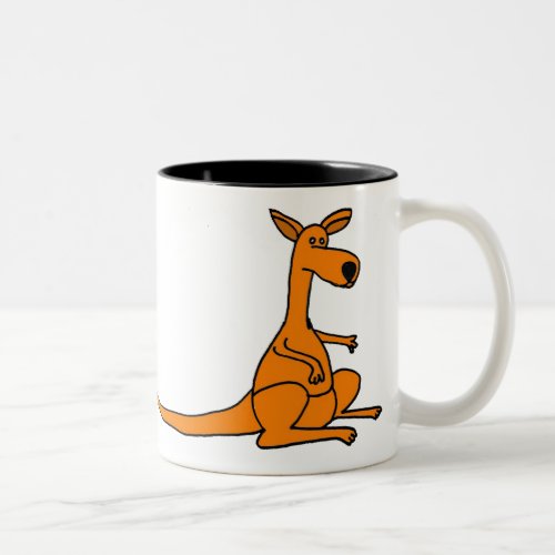BB_ Funny Cartoon Kangaroo Mug