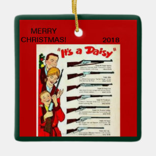 BB Guns Christmas Ornament