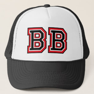 "BB" Monogram Trucker Hat