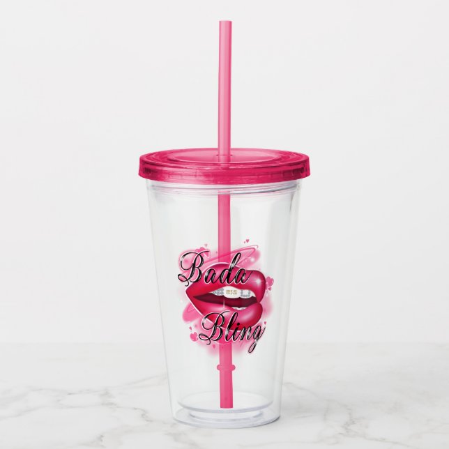 BBBM original logo Acrylic Tumbler  (Front)