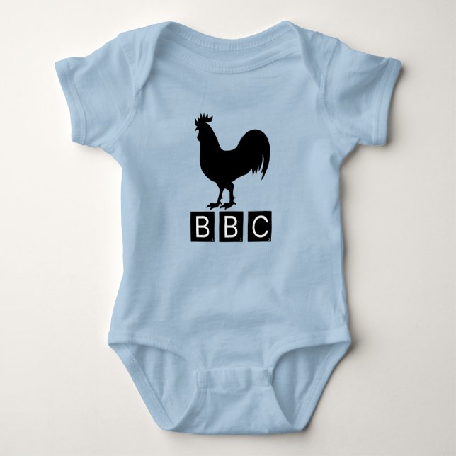 BBC - Big Black Cockerel Baby Bodysuit (Front)