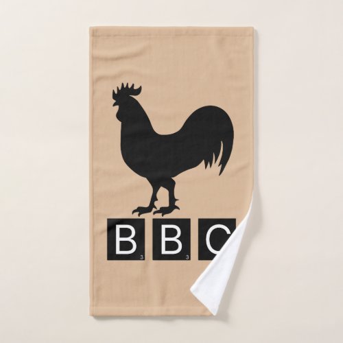 BBC _ Big Black Cockerel Bath Towel Set