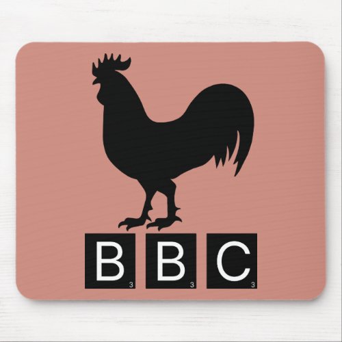 BBC _ Big Black Cockerel Mouse Pad