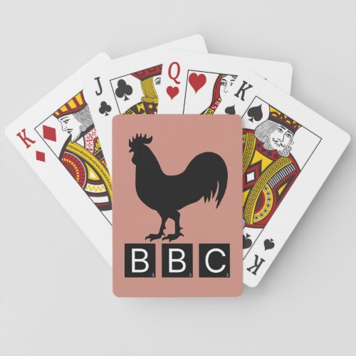 BBC _ Big Black Cockerel Playing Cards